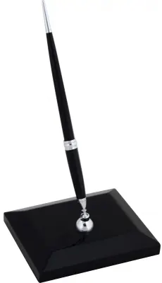 STEELPEN MASA SETİ AHŞAP SİYAH TEKLİ 56-4T