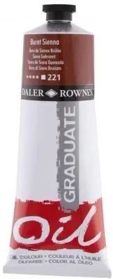 DALER ROWNEY YAĞLI BOYA GRADUATE GRAD SERİSİ 200 ML BURNT SIENNA 117200221