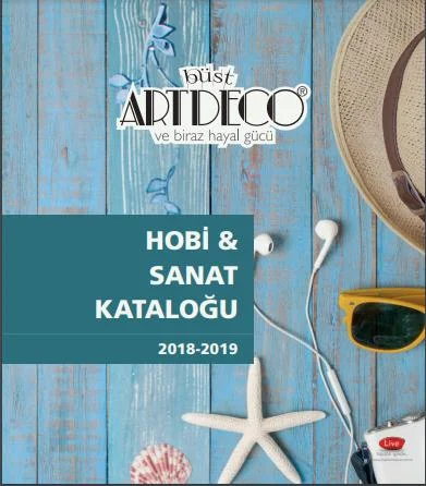 ARTDECO HOBİ SANAT KATALOGU 2018-19