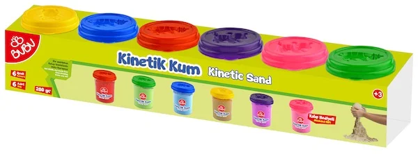 BU-BU KİNETİK KUM BARDAK 6LI BUBU-KU0050