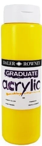 DALER ROWNEY AKRİLİK BOYA GRADUATE SERİSİ 500 ML PRIMARY YELLOW 123500603