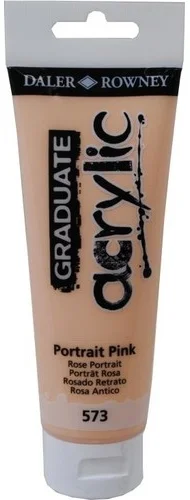 DALER ROWNEY AKRİLİK BOYA GRADUATE SERİSİ 120 ML PORTRAIT PINK 123120573