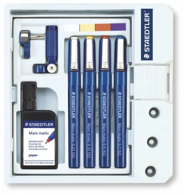 STAEDTLER TEKNİK ÇİZİM SETİ MARS MATIC 4 LÜ 700 S4M
