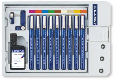 STAEDTLER TEKNİK ÇİZİM SETİ MARS MATIC 9 LU 700 S9