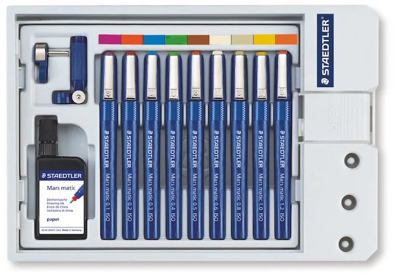 STAEDTLER TEKNİK ÇİZİM SETİ MARS MATIC 9 LU 700 S9