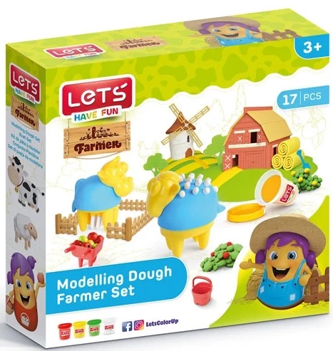 LETS OYUN HAMURU SET ÇİFTLİK SETİ L9007