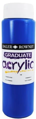 DALER ROWNEY AKRİLİK BOYA GRADUATE SERİSİ 500 ML PRIMARY BLUE 123500159