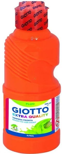 GIOTTO GUAJ BOYA FLUO PAINT 250 ML TURUNCU 531103