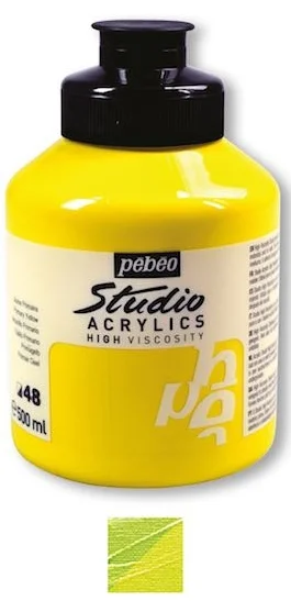 PEBEO AKRİLİK BOYA STUDIO 500 ML 172*359 IRIDESCENT GREEN-YELLOW