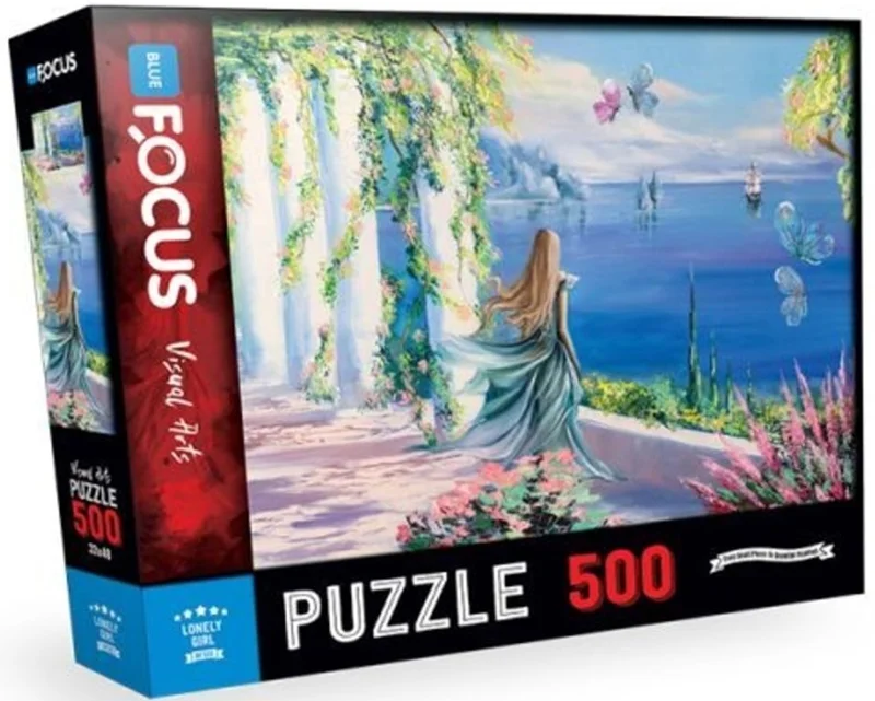 BLUE FOCUS PUZZLE 500 PARÇA LONELY GIRL (YALNIZ KIZ) BF333
