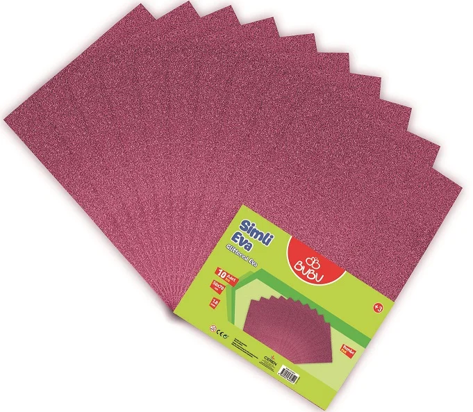 BU-BU EVA 50x70 SİMLİ PEMBE 10 LU BUBU-EV0031