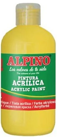 ALPINO AKRİLİK BOYA 100 ML SARI ALP-DV-010021