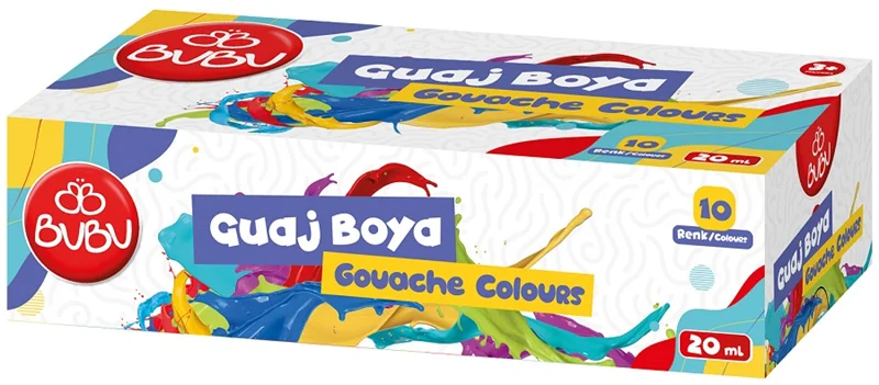BU-BU GUAJ BOYA 10 RENK 20ML. BUBU-GUA001
