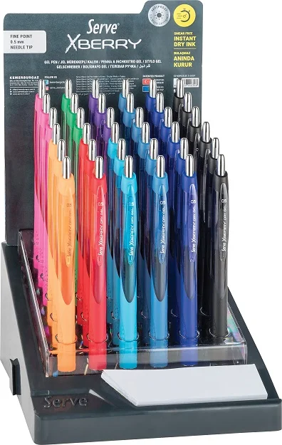 SERVE JEL KALEM İĞNE UÇ XBERRY 0.5 STAND 36 LI SV-XBRGELI0.5-36DP