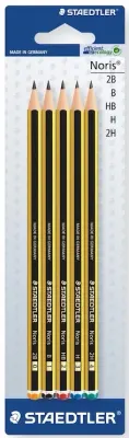 STAEDTLER KURŞUN KALEM DERECELİ NORIS 5 Lİ 120-S BK5D