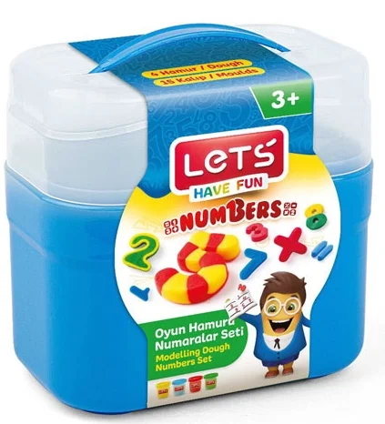 LETS OYUN HAMURU SET NUMARALAR SETİ L8497