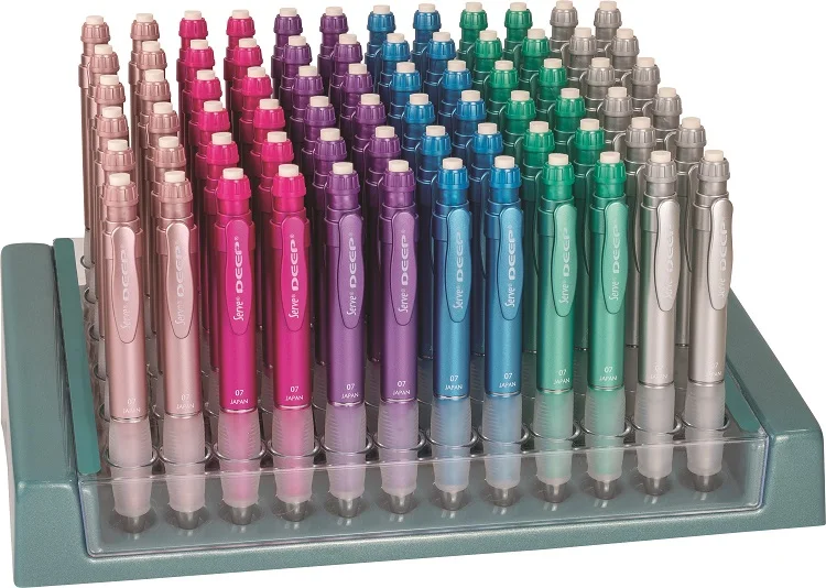 SERVE VERSATİL KALEM DEEP 0.7 STAND 72 Lİ METALİK SV-DEEP72MTL-P