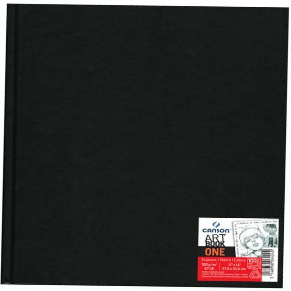 CANSON ÇİZİM BLOĞU ONE ARTBOOK SERT KAPAK SPİRALLİ 27.9x35.6 100 GR 80 SF 400039213