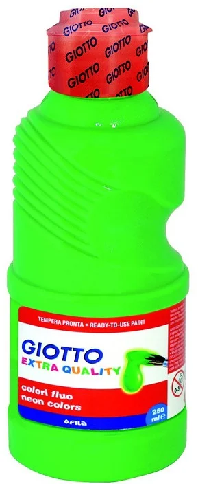 GIOTTO GUAJ BOYA FLUO PAINT 250 ML YEŞİL 531102