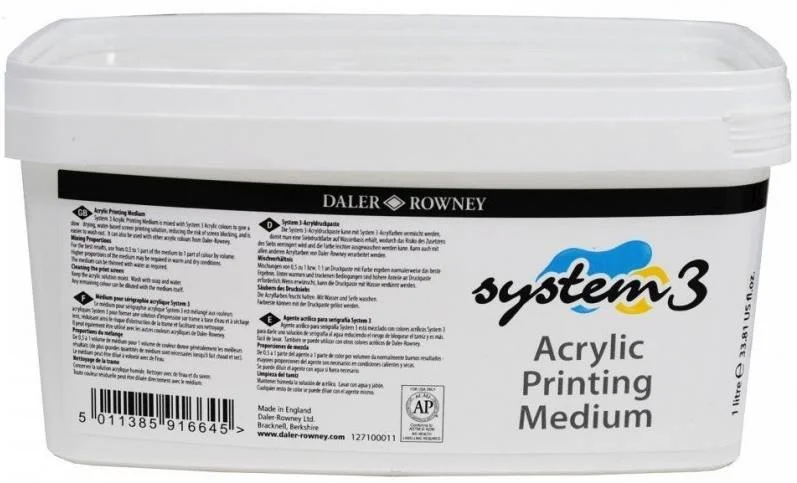 DALER ROWNEY YARDIMCI MALZEME SYSTEM 3 SERİSİ BASKI YARDIMCISI 1 LT 127100011