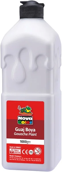 NOVA COLOR GUAJ BOYA 1000 GR BEYAZ NC-325