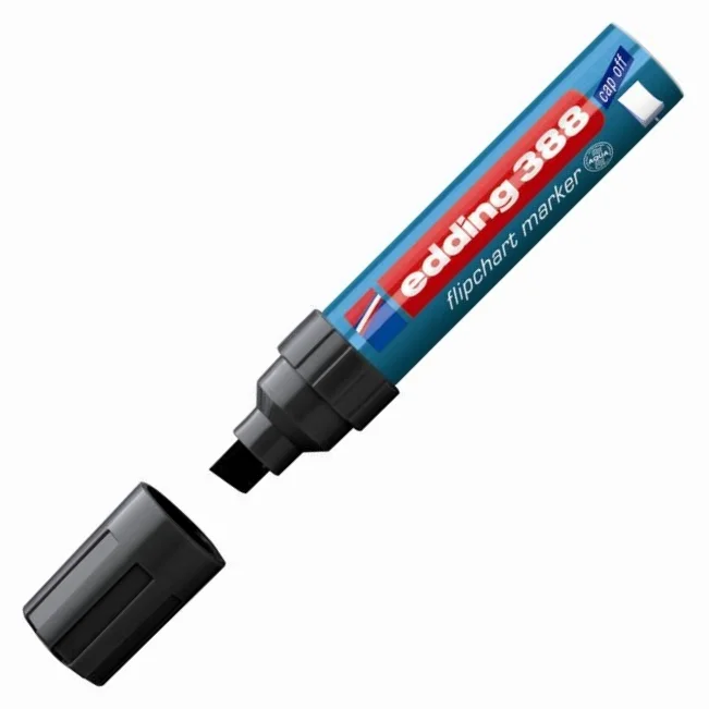 EDDING FLIPCHART KALEMİ CAPOFF E-388 YEŞİL