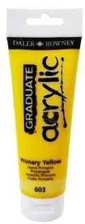 DALER ROWNEY AKRİLİK BOYA GRADUATE SERİSİ 120 ML PRIMARY YELLOW 123120603