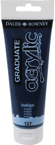 DALER ROWNEY AKRİLİK BOYA GRADUATE SERİSİ 120 ML INDIGO 123120127