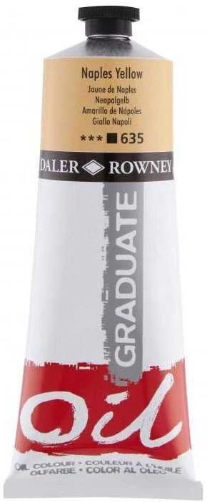 DALER ROWNEY YAĞLI BOYA GRADUATE GRAD SERİSİ 200 ML NAPLES YELLOW 117200635