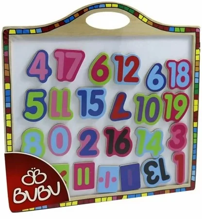 BU-BU YAZI TAHTASI MANYETİK AYAKLI BÜYÜK 33x23 CM BUBU-YT0008