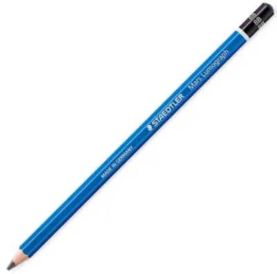 STAEDTLER KURŞUN KALEM DERECELİ MARS LUMOGRAPH   8B 100-8B