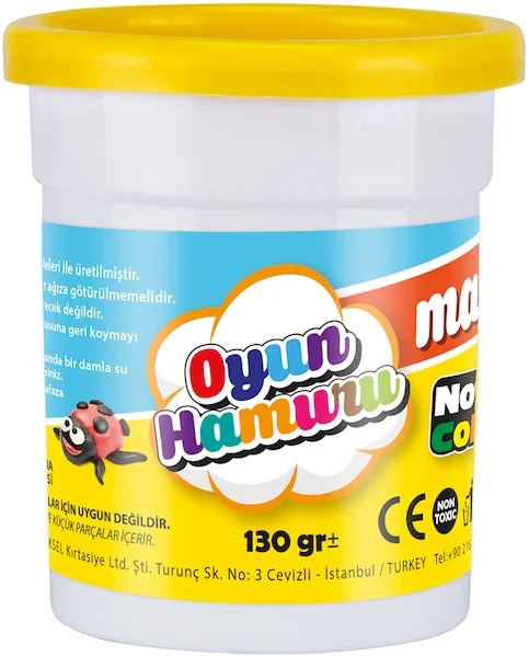 NOVA COLOR OYUN HAMURU 100 GR SARI NC-4140