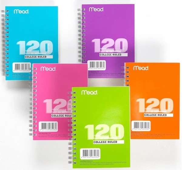 MEAD DEFTER SPİRALLİ KARTON KAPAK A6 120 YP ÇİZGİLİ M-105750