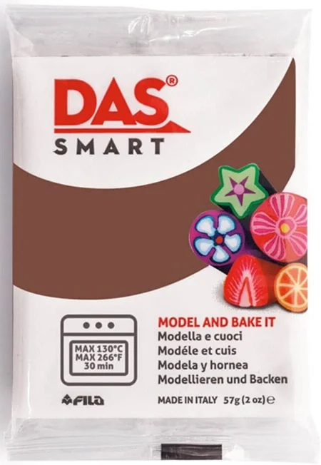 DAS SERAMİK KİLİ SMART 57 GR CHOCOLATE 321028