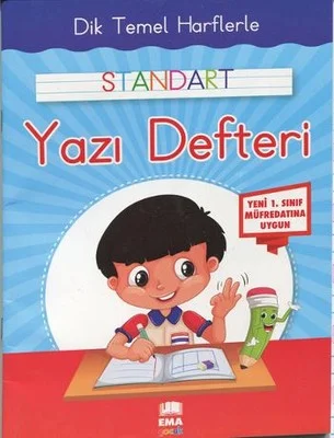 EMA ÇOCUK - GÜZEL YAZI DEFTERİ 17x24 KILAVUZ ÇİZGİLİ (Best)