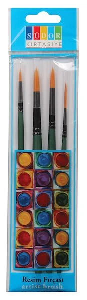 SÜDOR HOBİ FIRÇASI SET 14 4 LÜ SFSET14