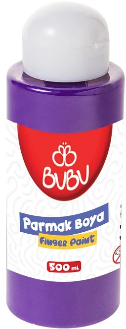 BU-BU PARMAK BOYA 500 GR. MOR BUBU-PAR009