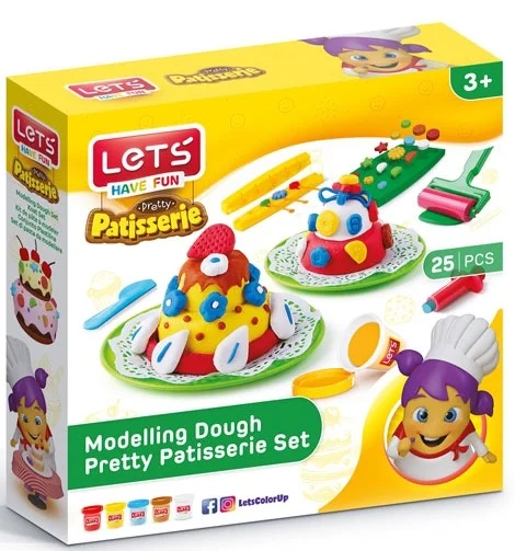 LETS OYUN HAMURU SET GÜZEL PASTANE SETİ L8492