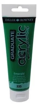 DALER ROWNEY AKRİLİK BOYA GRADUATE SERİSİ 120 ML EMERALD GREEN 123120335