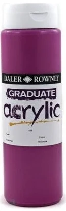 DALER ROWNEY AKRİLİK BOYA GRADUATE SERİSİ 500 ML METALIC PINK 123500722