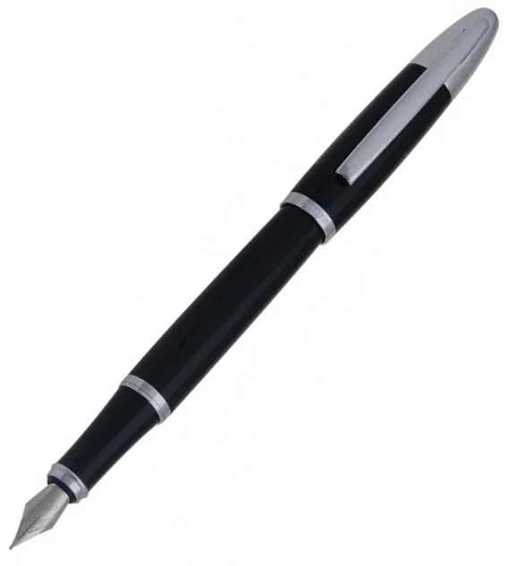 STEELPEN DOLMA KALEM VENÜS SERİSİ SİYAH KROM 171D
