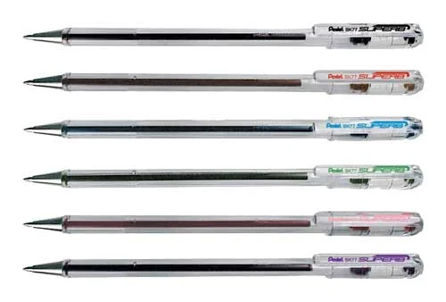 PENTEL ROLLER KALEM BK77 0.7 SET 12 DÜZİNE (A-B-C) Y BK77-12E-SET