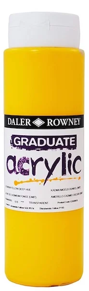 DALER ROWNEY AKRİLİK BOYA GRADUATE SERİSİ 500 ML METALLIO BLUE 123500718