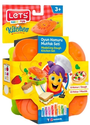 LETS OYUN HAMURU SET MUTFAK SETİ L8485