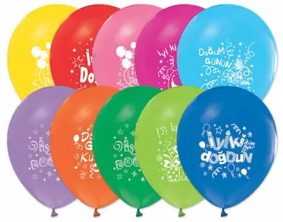 BUKET BALON GEMARG90 ASS (10)100 LÜ 531-2