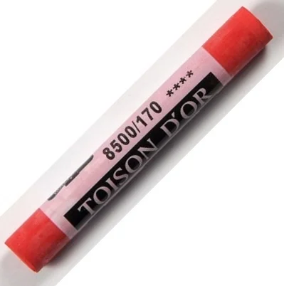 KOHINOOR DRY CHALK ROUND 9-75 8500 PYRROLE RED