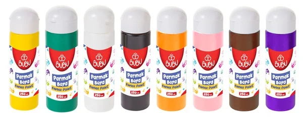 BU-BU PARMAK BOYA 250 GR. SARI BUBU-PAR014