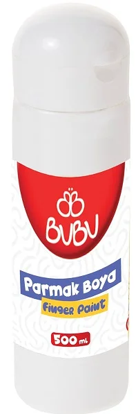 BU-BU PARMAK BOYA 250 GR. BEYAZ BUBU-PAR016