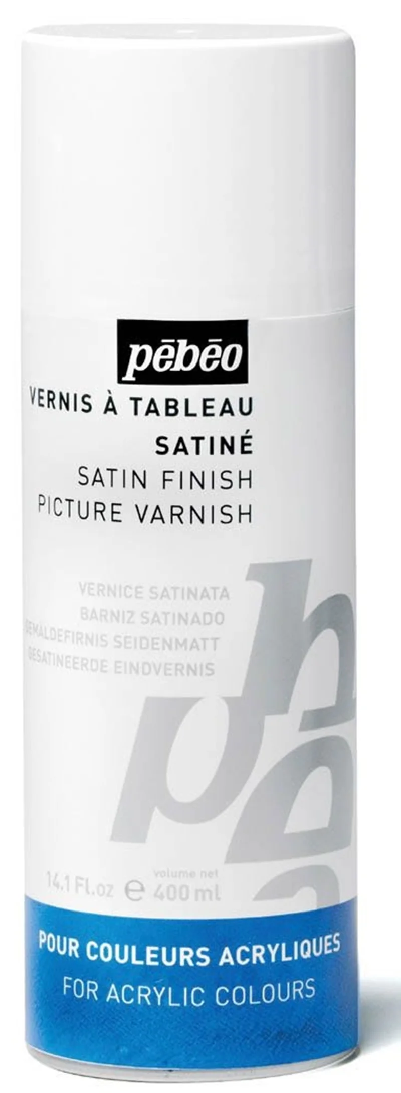 PEBEO YARDIMCI MALZEME AKRİLİK BOYA VERNİK SATEN 400 ML SPREY 520215