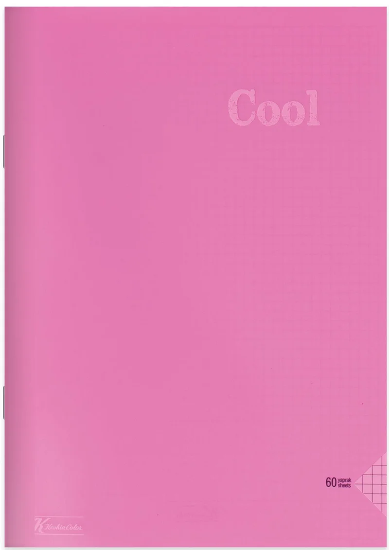 KESKİN DEFTER COOL A4 PP KAPAK 120YP. KARELİ 321872